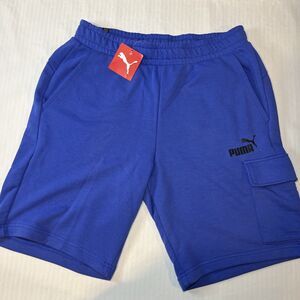 Puma Cargo Shorts Tr Us Mens Blue Casual Athletic Bottoms 67621392 * Blue *NWT*L